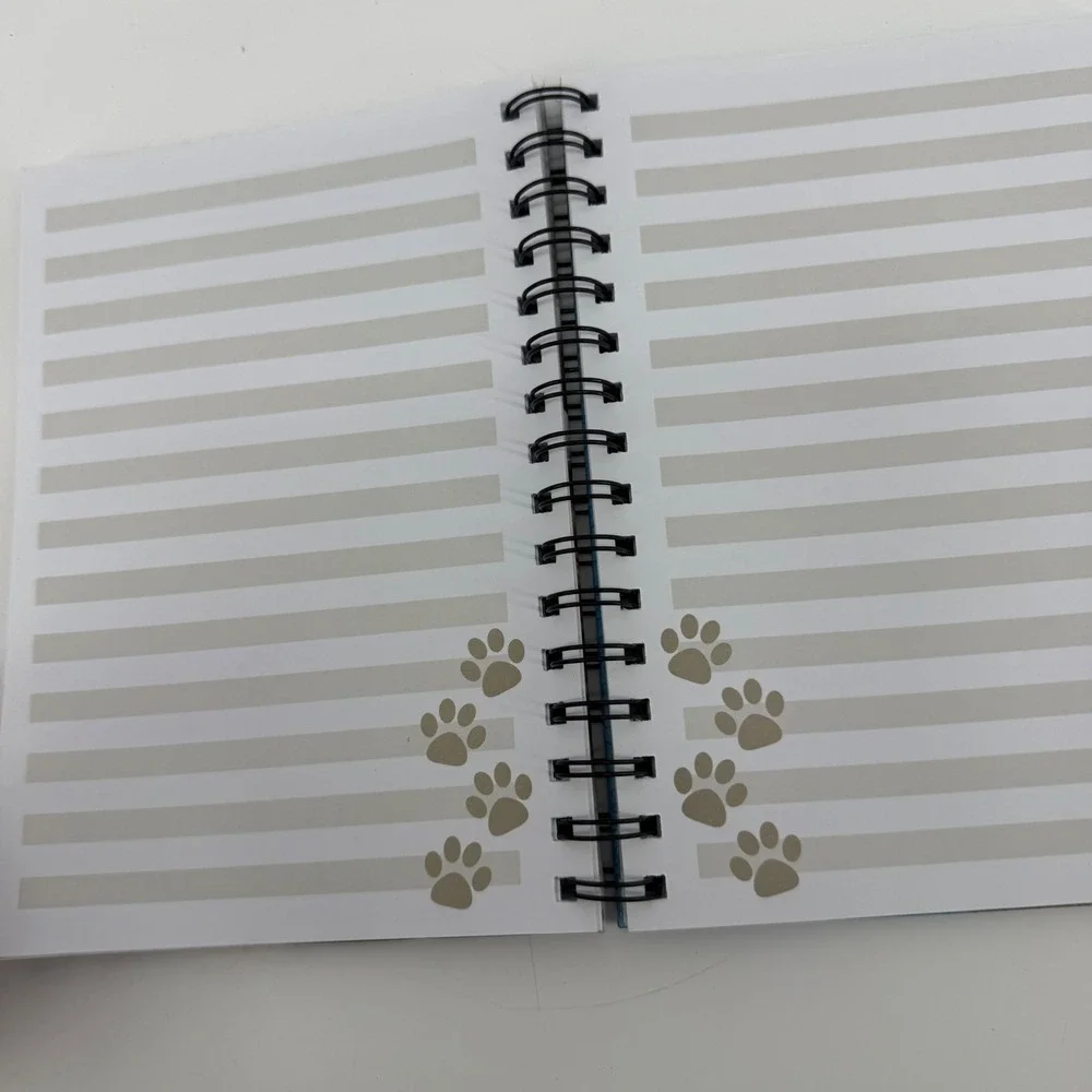 Doug the Pug Spiral Notebook Donut Pug Life Lined Journal Inkology‎ 500158 8x6